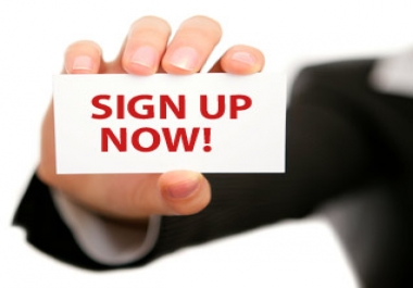 give you 50 sign up on your website