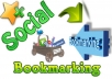 Offer 30 Manual PR10 to PR5 social bookmark backlinks