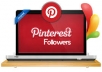 Give you 1000 Pinterest  followers or 1000 Like or 1000 pin
