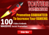 Embed Your Youtube Video With Massive Social Promotion