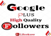 add 1000 google plus genuine high quality followers/cercles