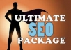 provide you All In One ★ Ultimate SEO Package 