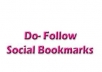 submit your web site to 100 dofollow social bookmarking sites 